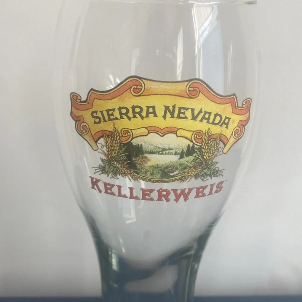 Set of two Sierra‎ Nevada Kellerweis Beer Glasses
